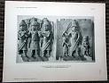 zz-lusc19,tafel 20 benin nigeria,bronze-platte mit figur-gruppe (b-iii